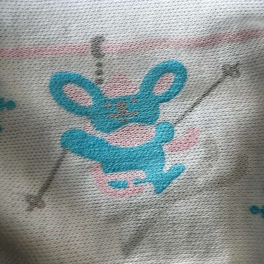 Vintage 90’s OshKosh B’gosh Pastel Snow Bunny Skiing Top